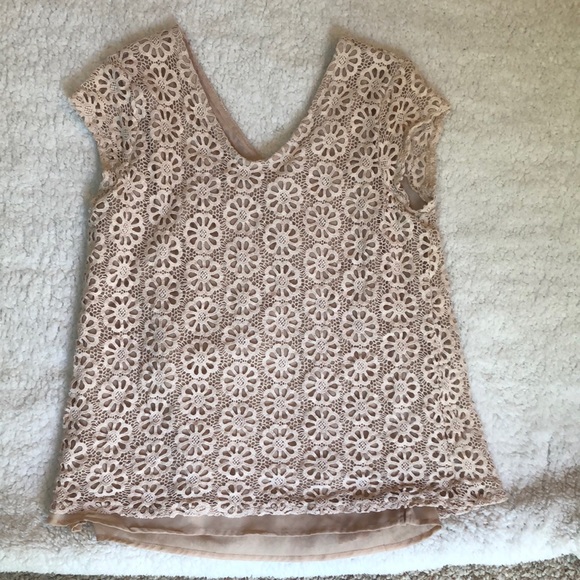 New York & Company Tops - New York & Company Lace Blouse